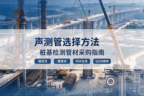 耀州声测管选型标准