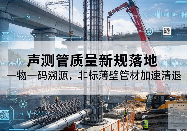 耀州声测管质量新规落地，一物一码溯源，非标薄壁管材加速清退