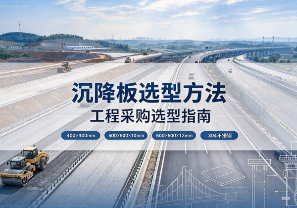耀州沉降板选择方法