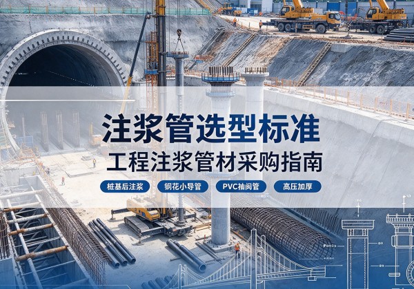 耀州注浆管选型标准